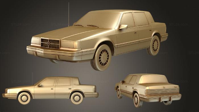Vehicles (Dodge Dynasty 1993, CARS_1298) 3D models for cnc